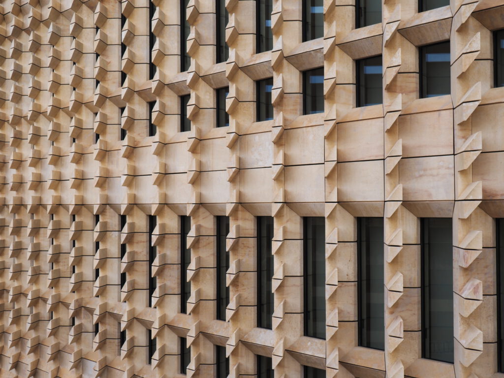 Moderne architectuur in Valletta