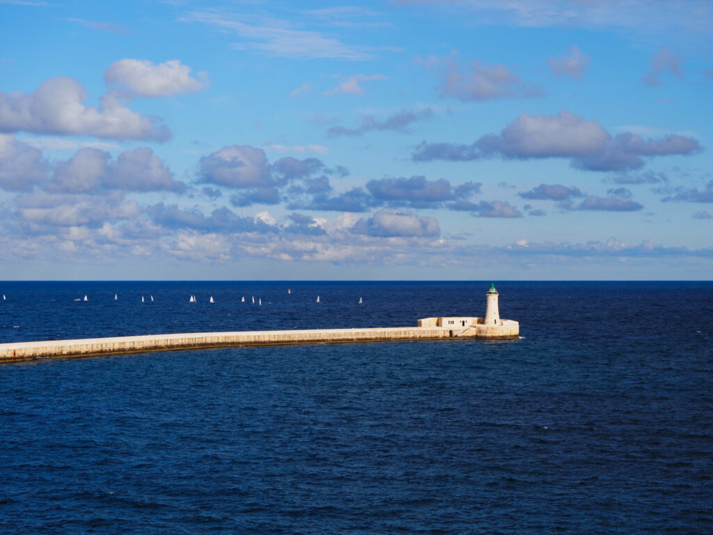 Vuurtoren in Valletta